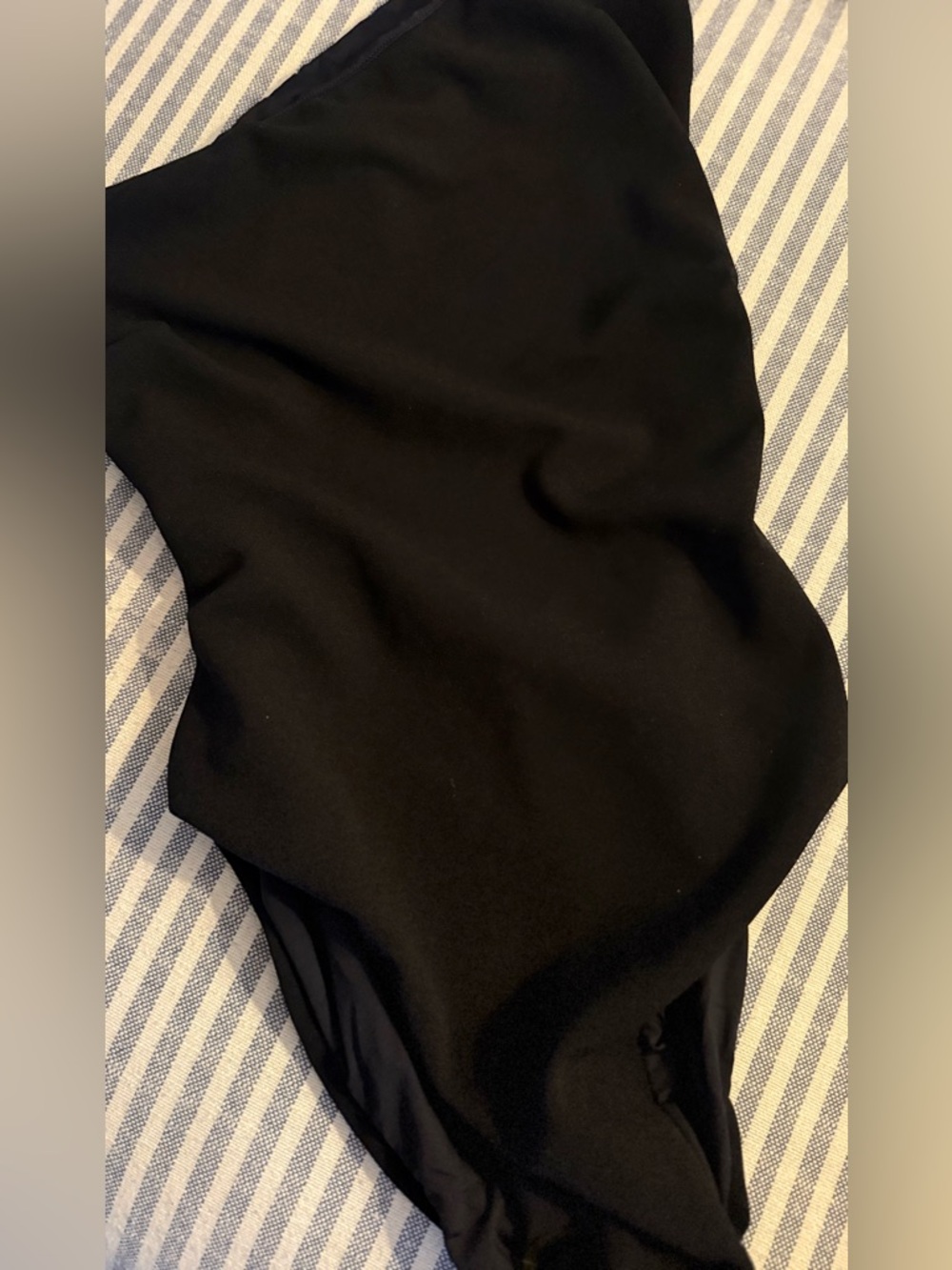 Haight Black One-Piece Cut Out Back Swimsuit- size small
